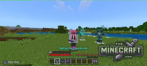 Invisible Player Armor for Bedrock 26.0.26+