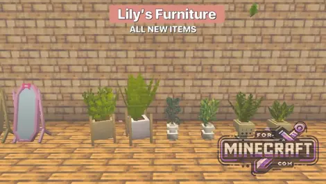 Lily Furniture Addon 2026 Update for Bedrock 26.0+