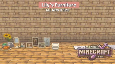Lily Furniture Addon 2026 Update for Bedrock 26.0+