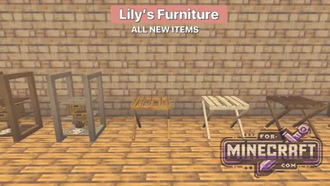 Lily Furniture Addon 2026 Update for Bedrock 26.0+
