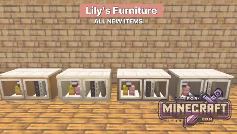 Lily Furniture Addon 2026 Update for Bedrock 26.0+