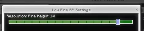 Low Fire V1.0.6 for Minecraft Bedrock