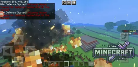 Mk 15 Phalanx Addon (Defense System) for MC Bedrock 1.21