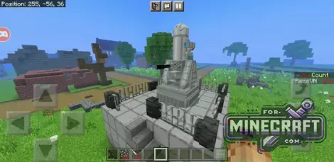 Mk 15 Phalanx Addon (Defense System) for MC Bedrock 1.21