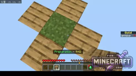 OneBlock Wars Map v1.1 for Minecraft Bedrock 1.21/26.0