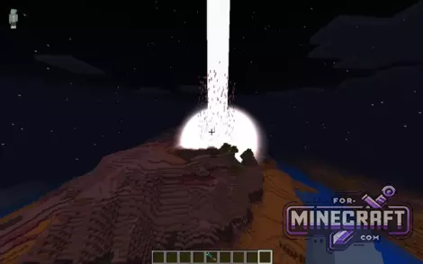 Orbital Railgun Mod for Minecraft Bedrock 26.0