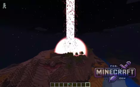 Orbital Railgun Mod for Minecraft Bedrock 26.0