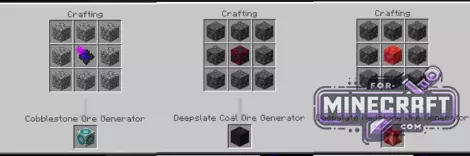 Ore Generators Mod v1.5 for Bedrock 26.0.29