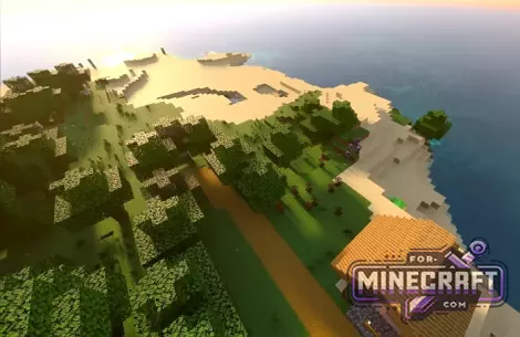 Perfect Village Island Seed for Minecraft Bedrock 26.0.29