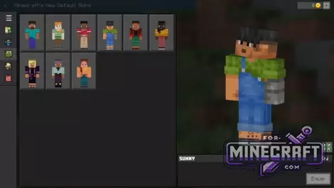 Plastic Origins Skin Pack for Bedrock 1.21/26.0