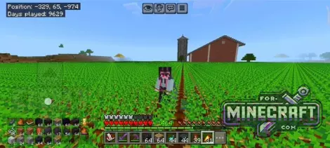 Screen Inventory HUD for Bedrock 1.21/26.0