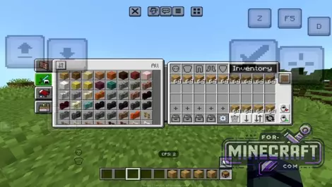 Utility Inventory V0.3 (Inventory v2) for Minecraft Bedrock 26.10