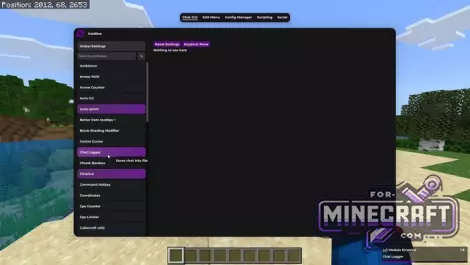 VoidLine Client for Minecraft Bedrock