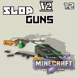 SlopGuns Mod v1.3 for Bedrock/PE 1.21/26.10