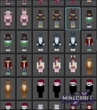 300+ Skin Bundle for Minecraft Bedrock 26.1