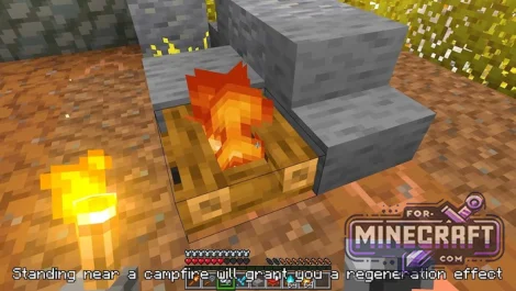 CampHeal Addon for Bedrock 26.1026.2+