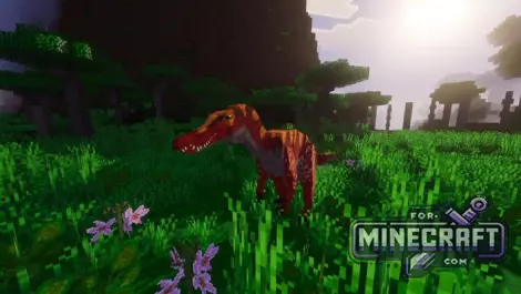 Dinosaurs Time Addon v1.1 for Minecraft Bedrock/PE 1.21/26.10+