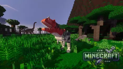 Dinosaurs Time Addon v1.1 for Minecraft Bedrock