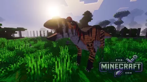 Dinosaurs Time Addon v1.1 for Minecraft Bedrock