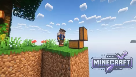 Hard (Ultimate) Skyblock Map for Minecraft Bedrock