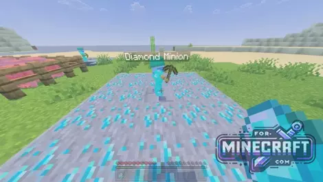 Hypixel Minions Addon v1.0.1 for Minecraft Bedrock 26.10.25+