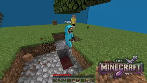 One Chunk Layers Map for Minecraft Bedrock 1.21