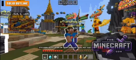 Outline ESP Cheat for Minecraft Bedrock 1.21/26.10+