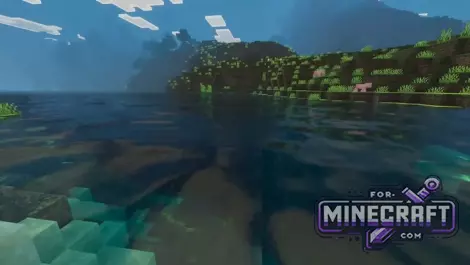 Realistic Water Waves for Minecraft Bedrock 26.0