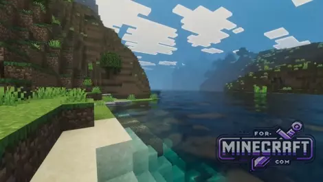Realistic Water Waves for Minecraft Bedrock 26.0