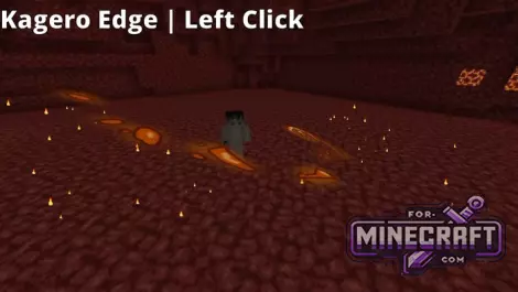 RPG Fire Katana Addon for Minecraft Bedrock 1.21/26.10+