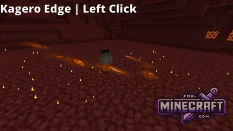 RPG Fire Katana Addon for Minecraft Bedrock 1.21/26.10+