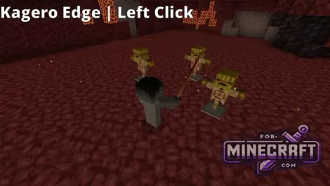 RPG Fire Katana Addon for Minecraft Bedrock 1.21/26.10+