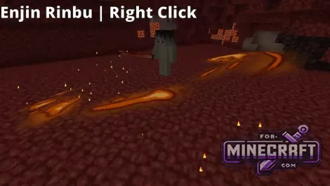 RPG Fire Katana Addon for Minecraft Bedrock 1.21/26.10+