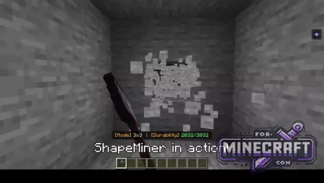 Shape Miner Addon for MCPE 1.21/26.10