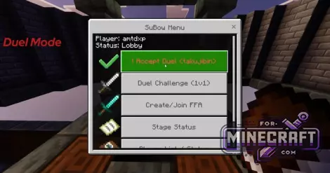 SuBow / スボウ Map for Minecraft