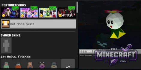 570 - 4D5D Skin Pack for Minecraft Bedrock 26 (iOSWin10&11)