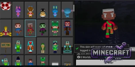 570 - 4D5D Skin Pack for Minecraft Bedrock 26