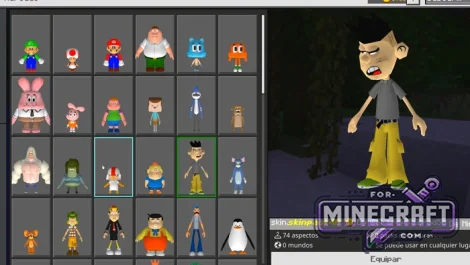 5D Skin Pack for Minecraft Bedrock