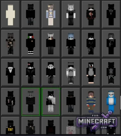 Aesthetic & Anime Skin Pack (999) for Bedrock 26.X
