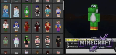 All-in-One 4D5D Skin Pack for Minecraft Bedrock 1.2126.10+