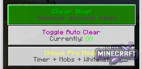 Clear Lag Pro Plugin for Minecraft PE