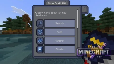 CoreCraft Addon v1.1.1 for Minecraft Bedrock 1.21/26.20+