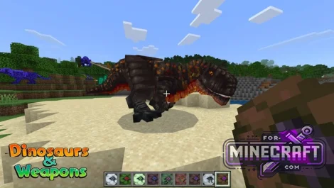Dinosaurs & Weapons / Dino Addon for Bedrock 26.X+