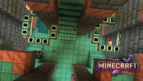 End Portals Inside a Trial Chamber Seed for Minecraft Bedrock 26.0+