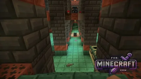 End Portals Inside a Trial Chamber Seed for Minecraft Bedrock 26.0+