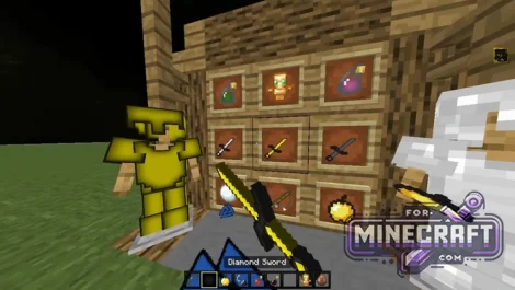 Giallo Lunar Texture Pack for Minecraft Bedrock 26.X