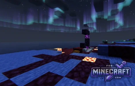 Hidden Firmament of Waves Shader for Minecraft Bedrock 26.20.22+