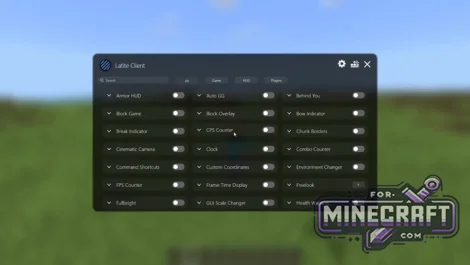 Latite Client for Minecraft Bedrock