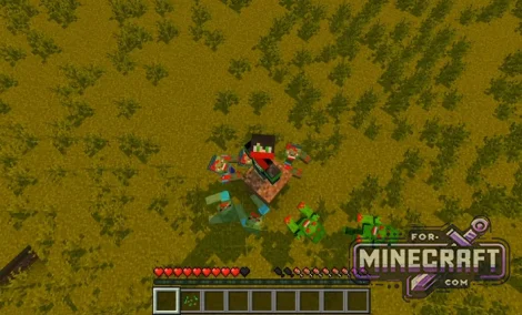 Mo' Zombies Addon v2.8 for Minecraft PE 1.21/26+