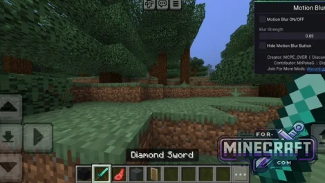 Motion Blur Mod for Minecraft Bedrock 26.0+